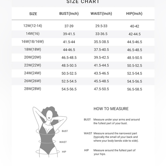 NWT Holipick Control tummy Swimdress size 18w 🌹 - Picture 4 of 5